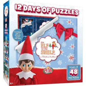 12 Days of Elf on the Shelf Puzzles - Advent Calendar