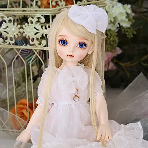 1/4 BJD Doll 39 cm 15.4Inch Ball Jointed SD Dolls Children's Creative Toys with Clothes Outfit Shoes Wig Hair Makeup, Girl Lovers