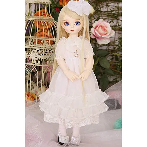1/4 BJD Doll 39 cm 15.4Inch Ball Jointed SD Dolls Children's Creative Toys with Clothes Outfit Shoes Wig Hair Makeup, Girl Lovers