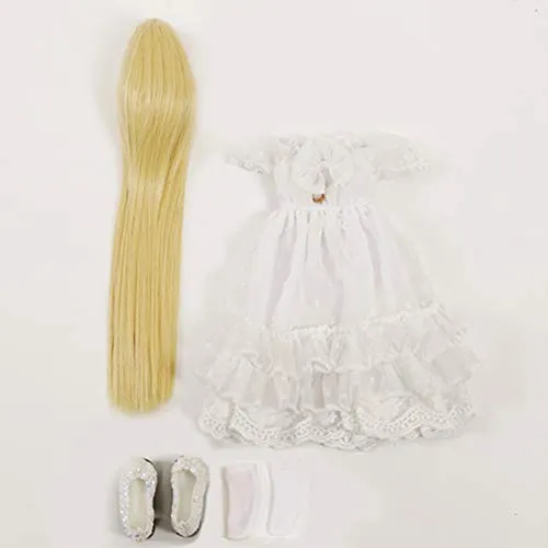 1/4 BJD Doll 39 cm 15.4Inch Ball Jointed SD Dolls Children's Creative Toys with Clothes Outfit Shoes Wig Hair Makeup, Girl Lovers