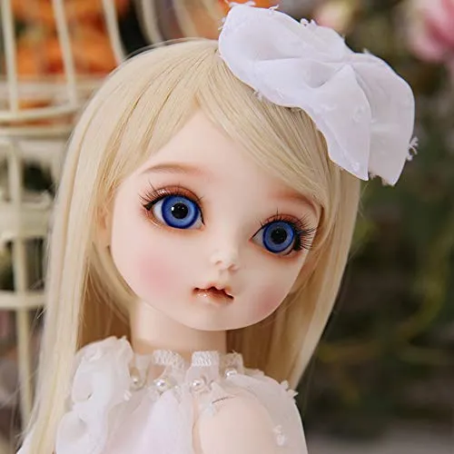 1/4 BJD Doll 39 cm 15.4Inch Ball Jointed SD Dolls Children's Creative Toys with Clothes Outfit Shoes Wig Hair Makeup, Girl Lovers