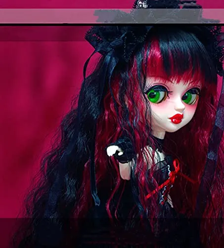 1/6 BJD Dolls, Vampire Dolls, DIY Toys with a Full Set of Clothes, Shoes, Wigs and Makeup, Very Suitable for Girls' Dolls