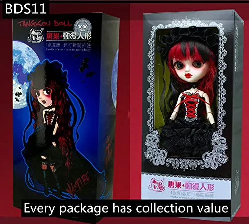 1/6 BJD Dolls, Vampire Dolls, DIY Toys with a Full Set of Clothes, Shoes, Wigs and Makeup, Very Suitable for Girls' Dolls