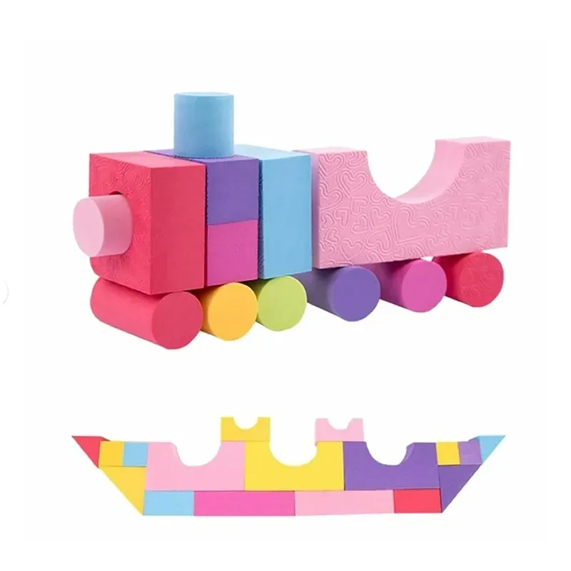 56-Piece Educational Eva Foam Stacking Toys Yg-353