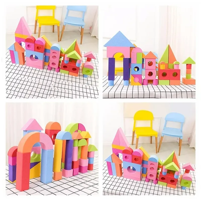 56-Piece Educational Eva Foam Stacking Toys Yg-353