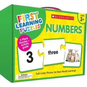 #57011 FIRST LEARNING PUZZLES NUMBERS<br /><font color="Red">(New item with future availability date)</font>