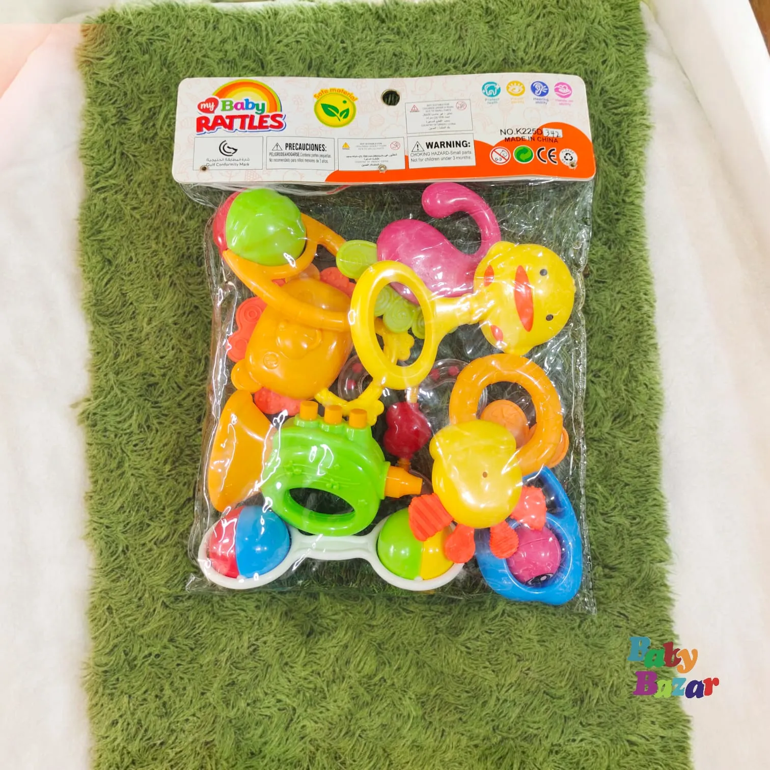 9 Pc Musical Rattles For Baby