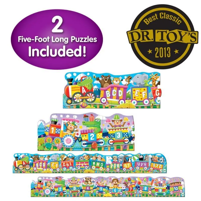 ABC/123 Train Puzzle
