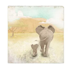 Art Block - Lost & Found - Elephant and Calf