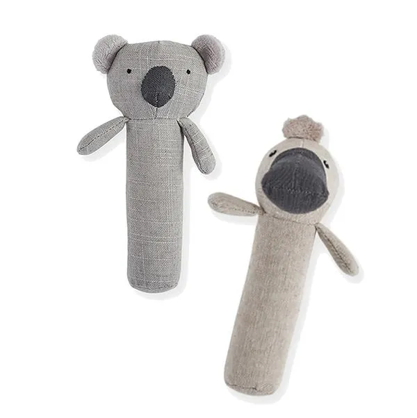 Australian animal rattles