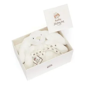 Baby Jellycat - Bashful Luxe Bunny Luna Blankie - Boxed