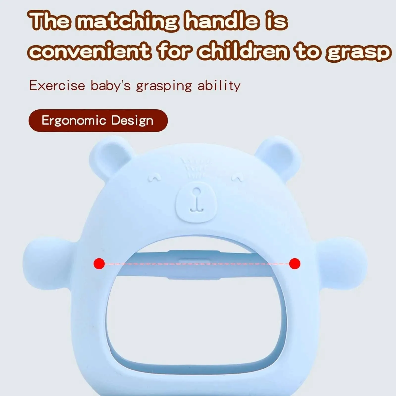 Bear Silicone Teethers for Baby