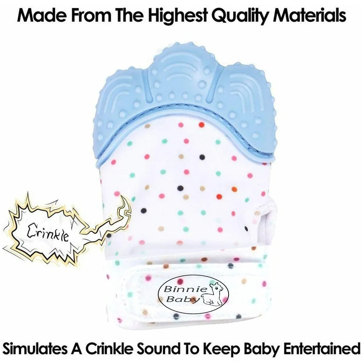 Binnie Baby Teething Mitten
