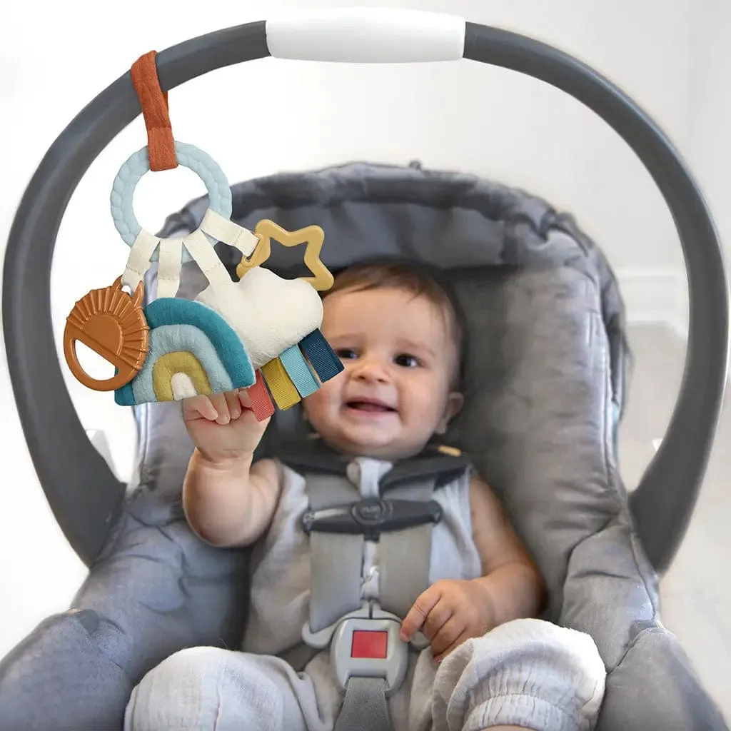 Bitzy Busy Ring™ Teething Activity Toy Cloud