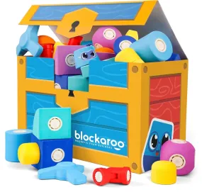 Blockaroo Magnetic Foam
Blocks 50 Piece Trunk