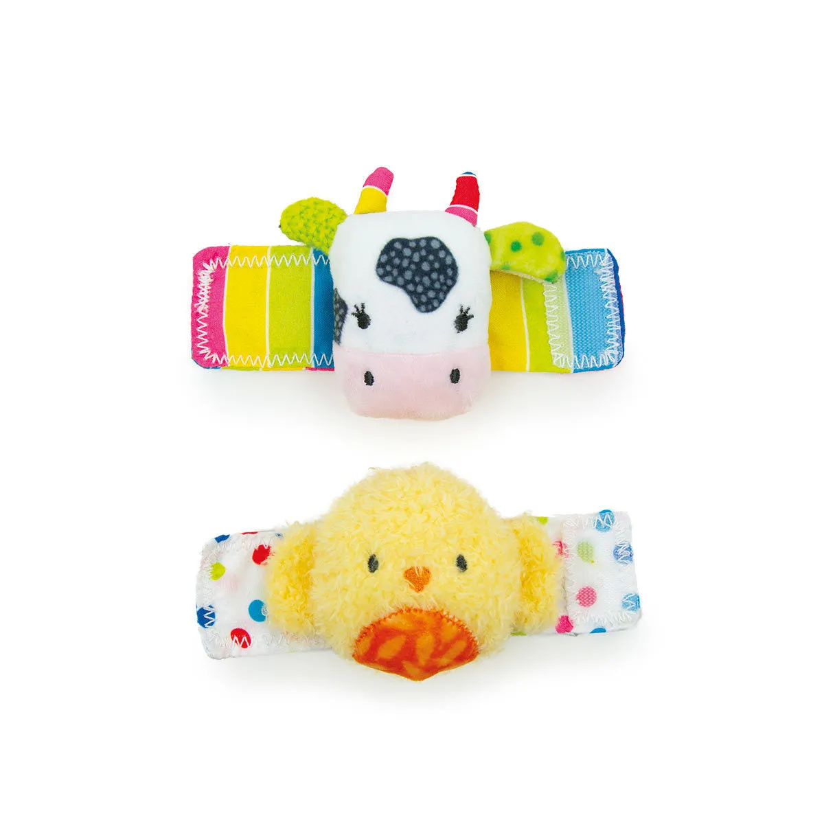 Blossom Farm Baby Wrist Rattles