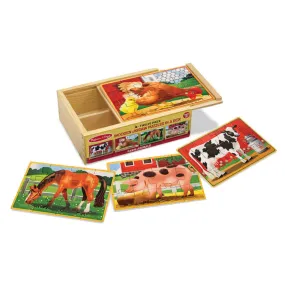 Boxed Farm Animal Puzzles