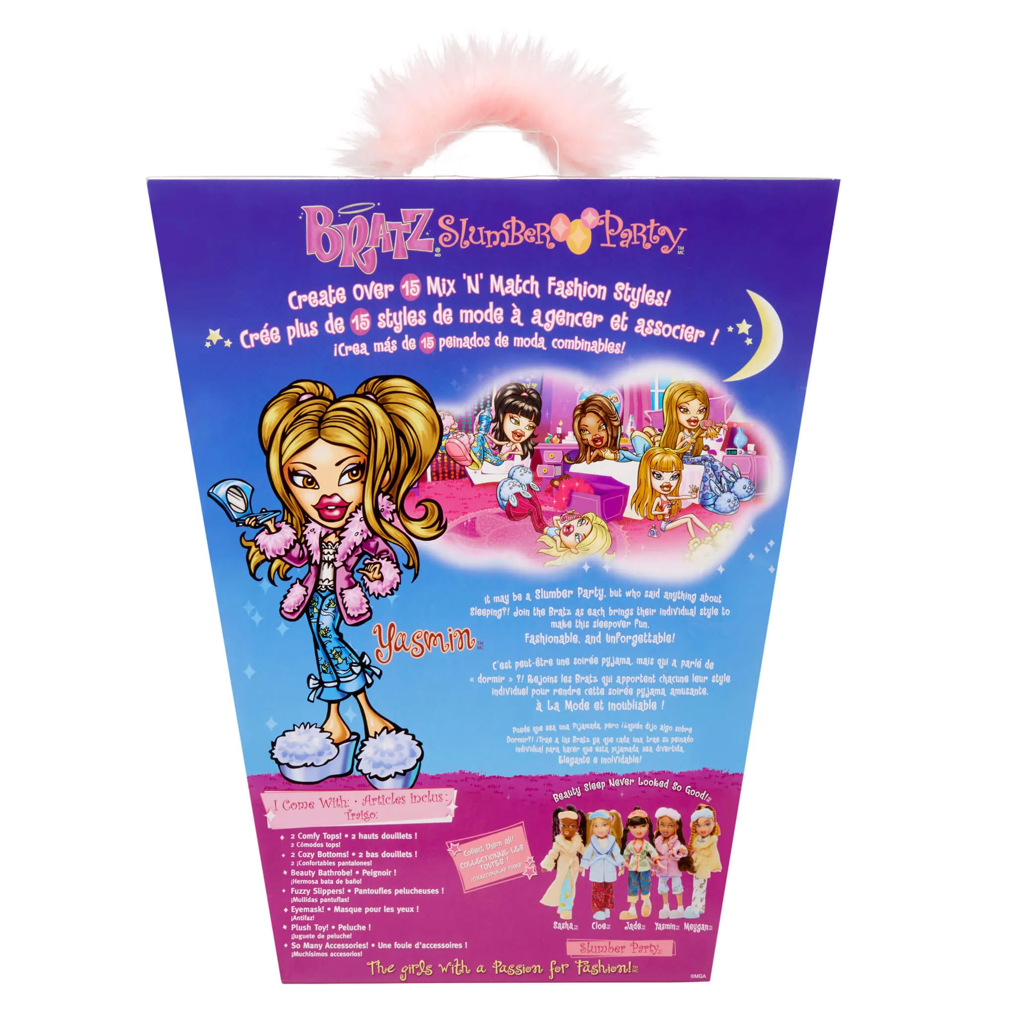 Bratz Slumber Party Yasmin Fashion Doll