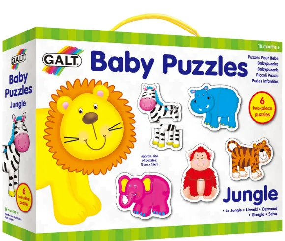 [Bundle Of 2] Galt Baby Puzzles - 4 Designs