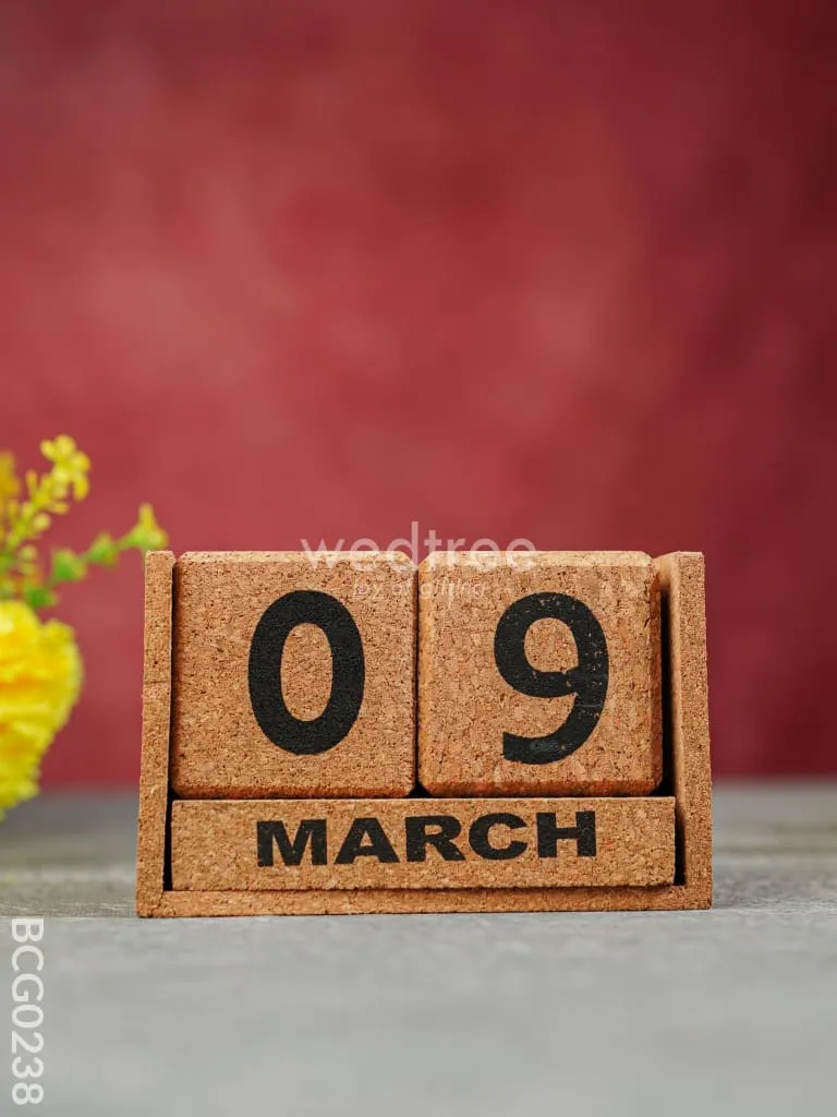 Calendar with Blocks - Big - BCG0238