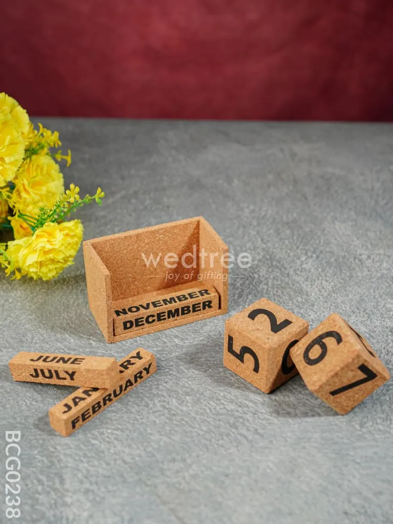 Calendar with Blocks - Big - BCG0238
