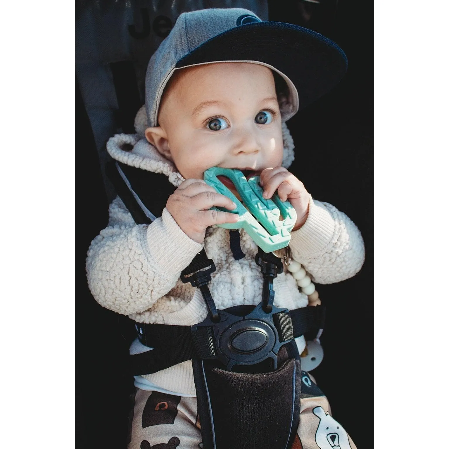 Chew Crew Silicone Baby Teethers