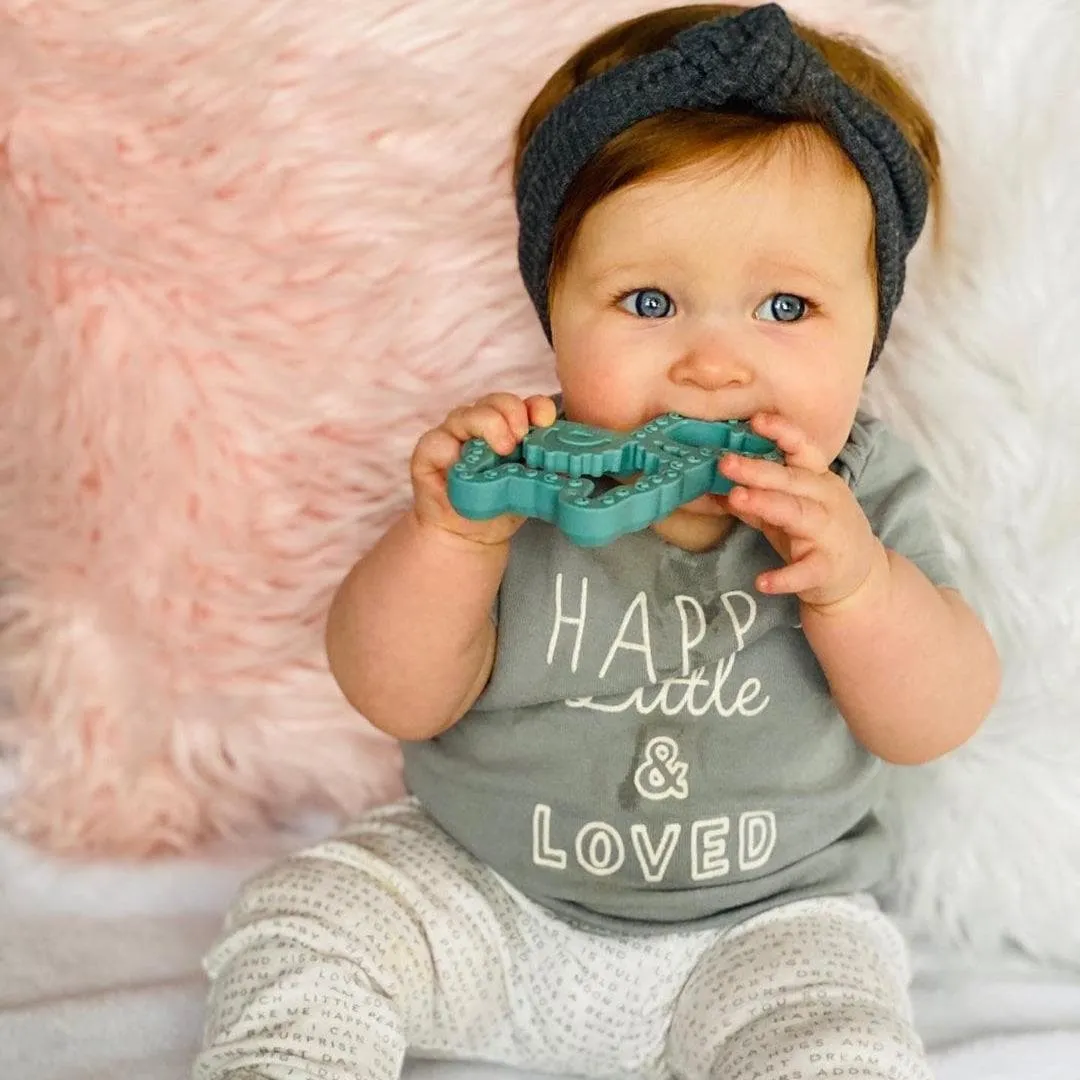 Chew Crew Silicone Baby Teethers