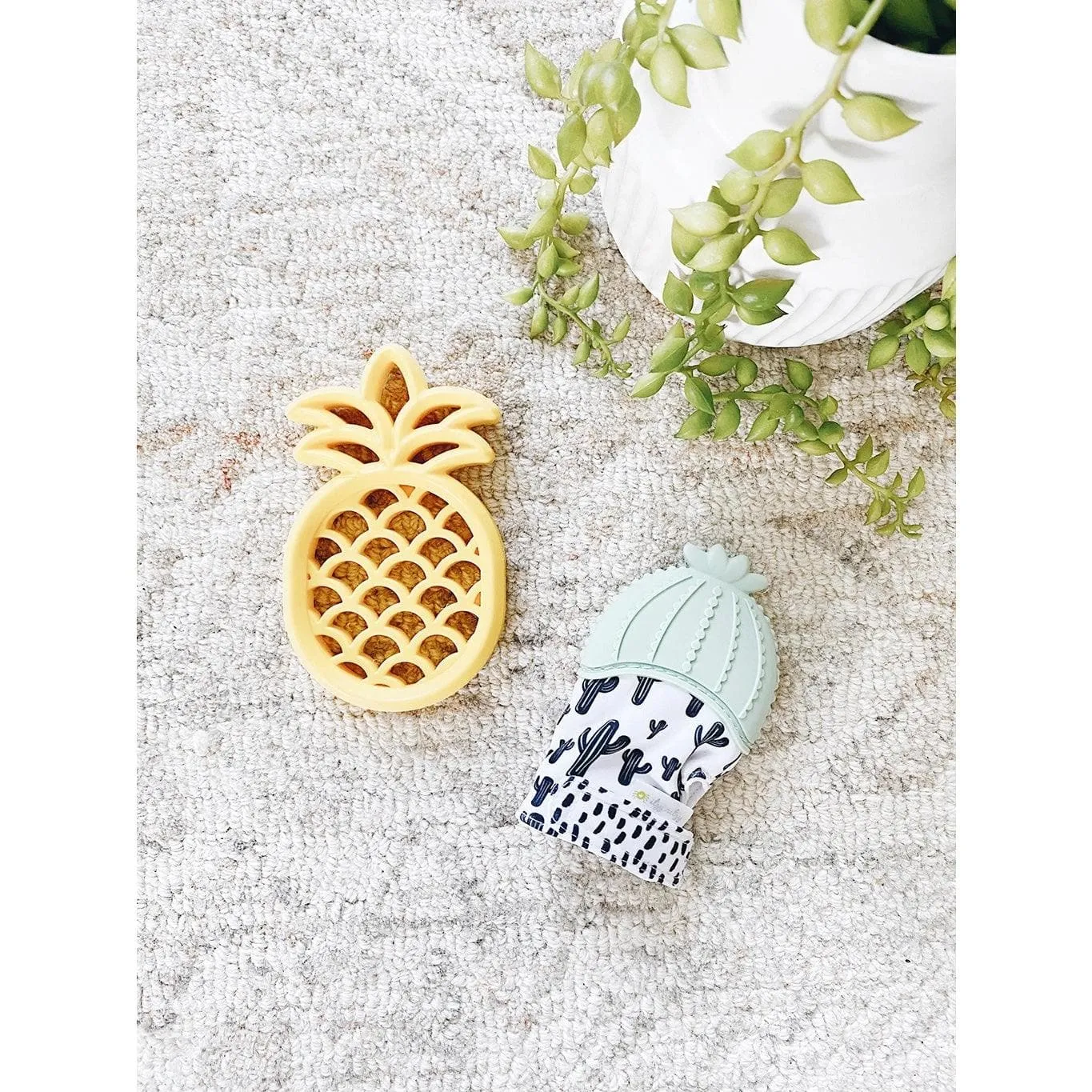 Chew Crew Silicone Baby Teethers