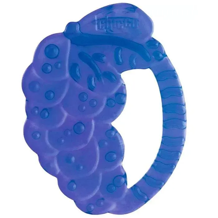 Chicco NaturalFit Silicone Teethers - 2 Pack - Lemon & Grapes