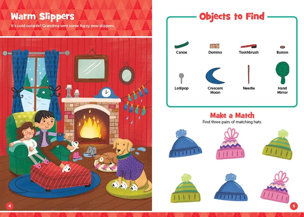 CHRISTMAS PUFFY STICKER PLAYSCENES