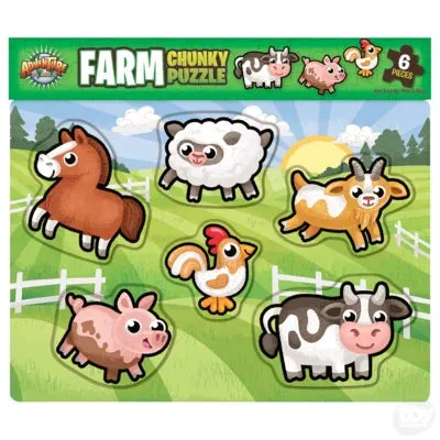 Chunky Puzzles-6 pcs