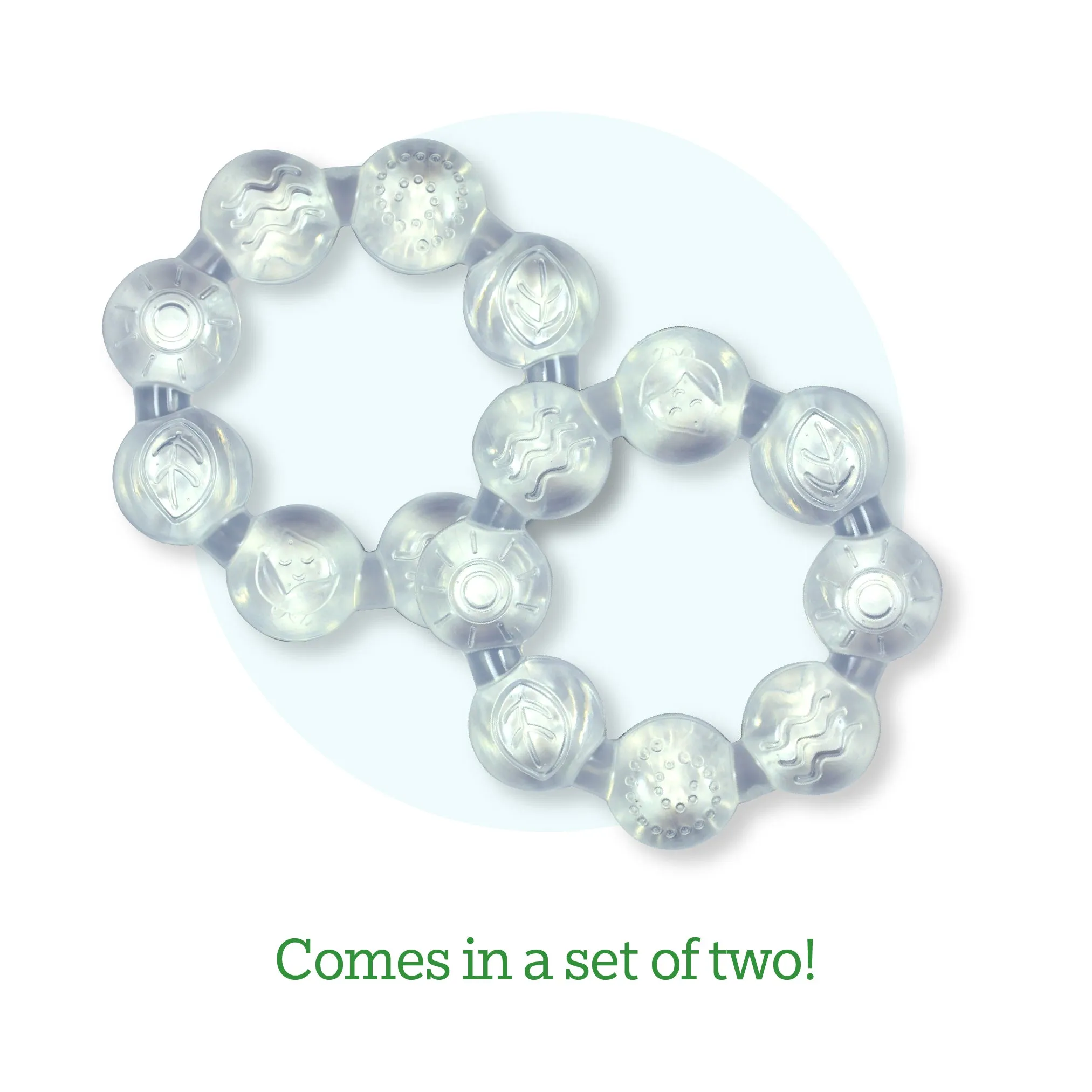Cool Ring Teethers (2 pack)