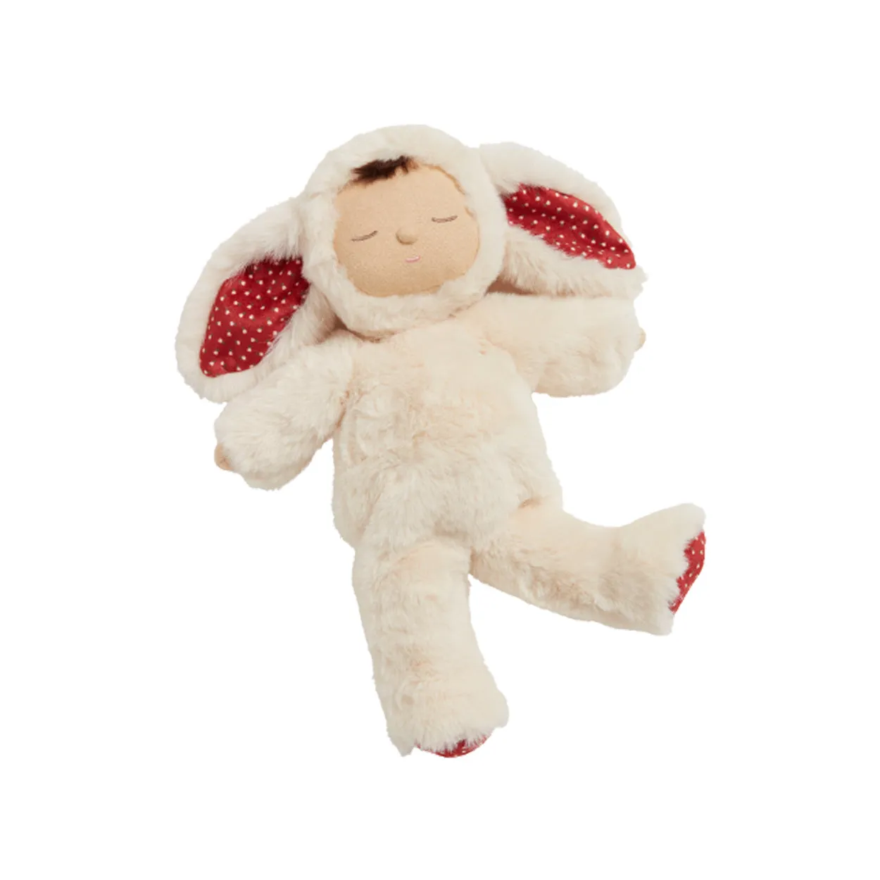 Cozy Dinkums - Bunny Twiggy Sweatheart Red