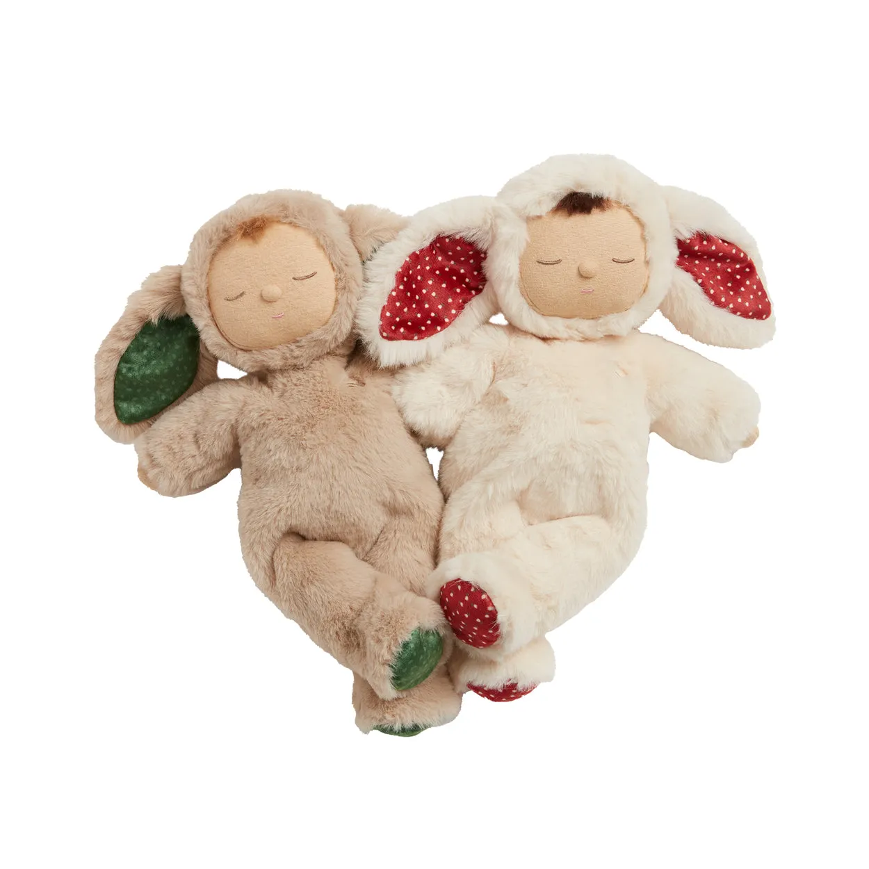 Cozy Dinkums - Bunny Twiggy Sweatheart Red