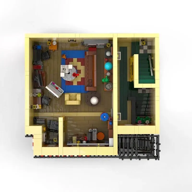 Creator Expert Friend Central Perk Big Bang Theory Bricks Toy