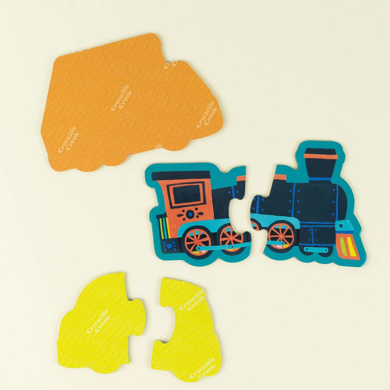 Crocodile Creek - Let’s Begin Puzzle 2 Pc Vehicles