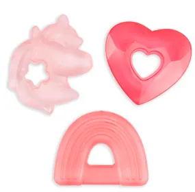 Cutie Coolers™ Unicorn Water Filled Teethers (3-pack)