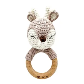 Deer Crochet Rattle