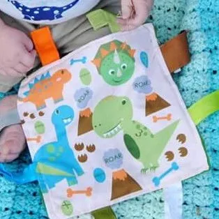 Dinosaur Crinkle Sensory Toy