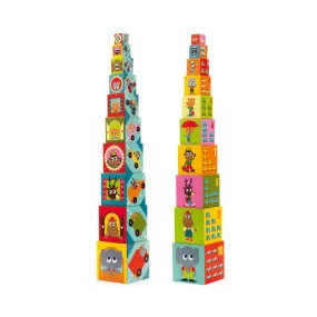 Djeco - Vehicle Stacking Blocks