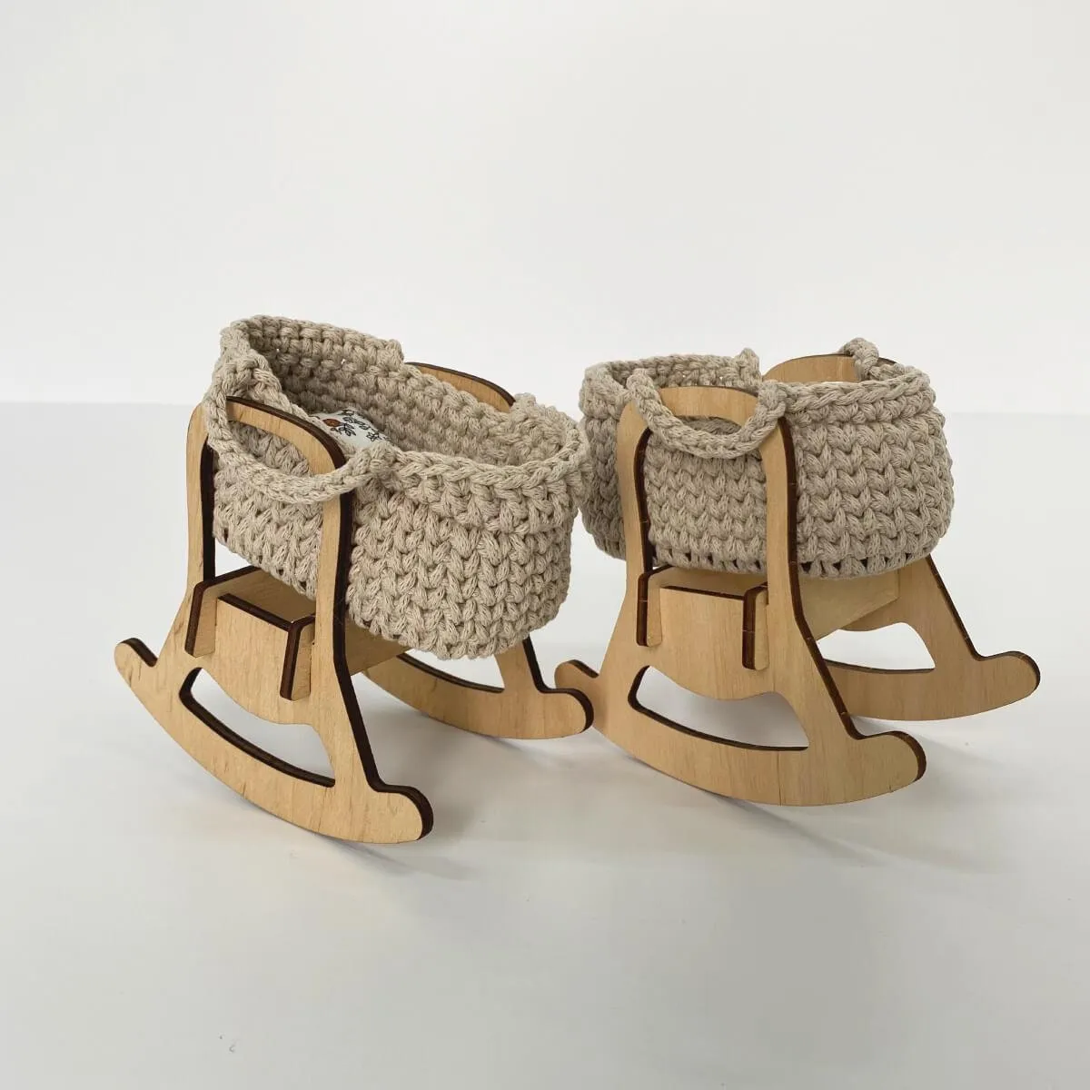 Doll furniture Cradle scale 1:12 NestWood
