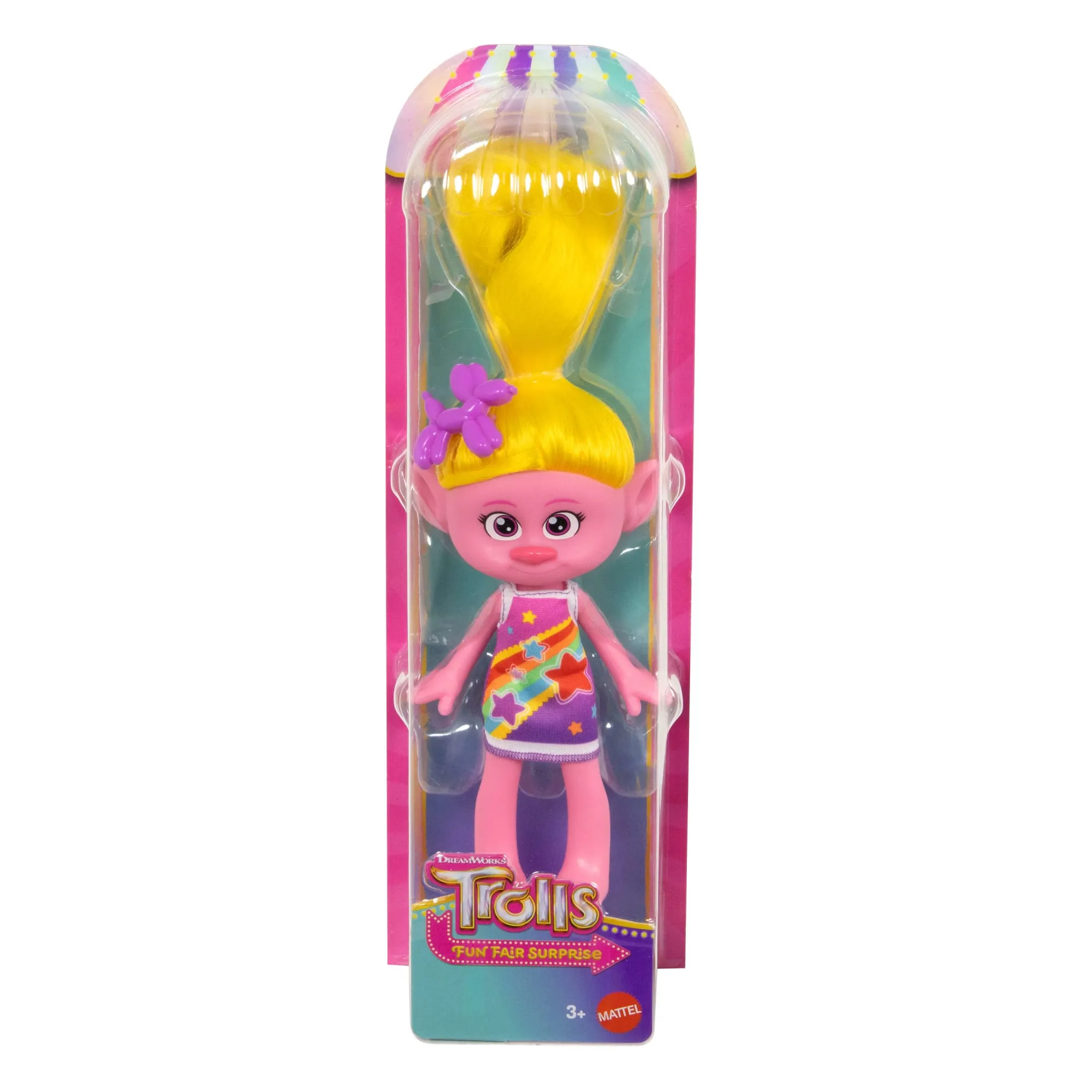 Dreamworks Trolls Fun Fair Surprise Trendsettin’ Viva Fashion Doll Inspired By The Series