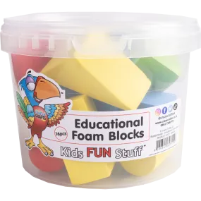 Educational Foam Blocks Assorted