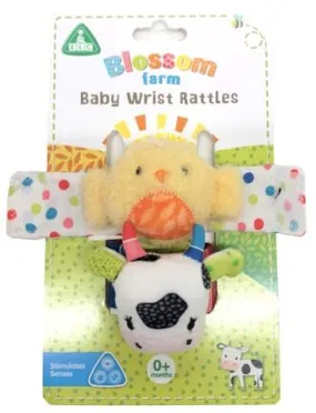 ELC Blossom Farm Wrist Rattles