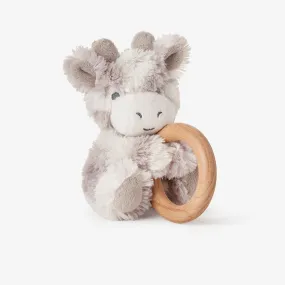 Elegant Baby Huggie Ring Rattle