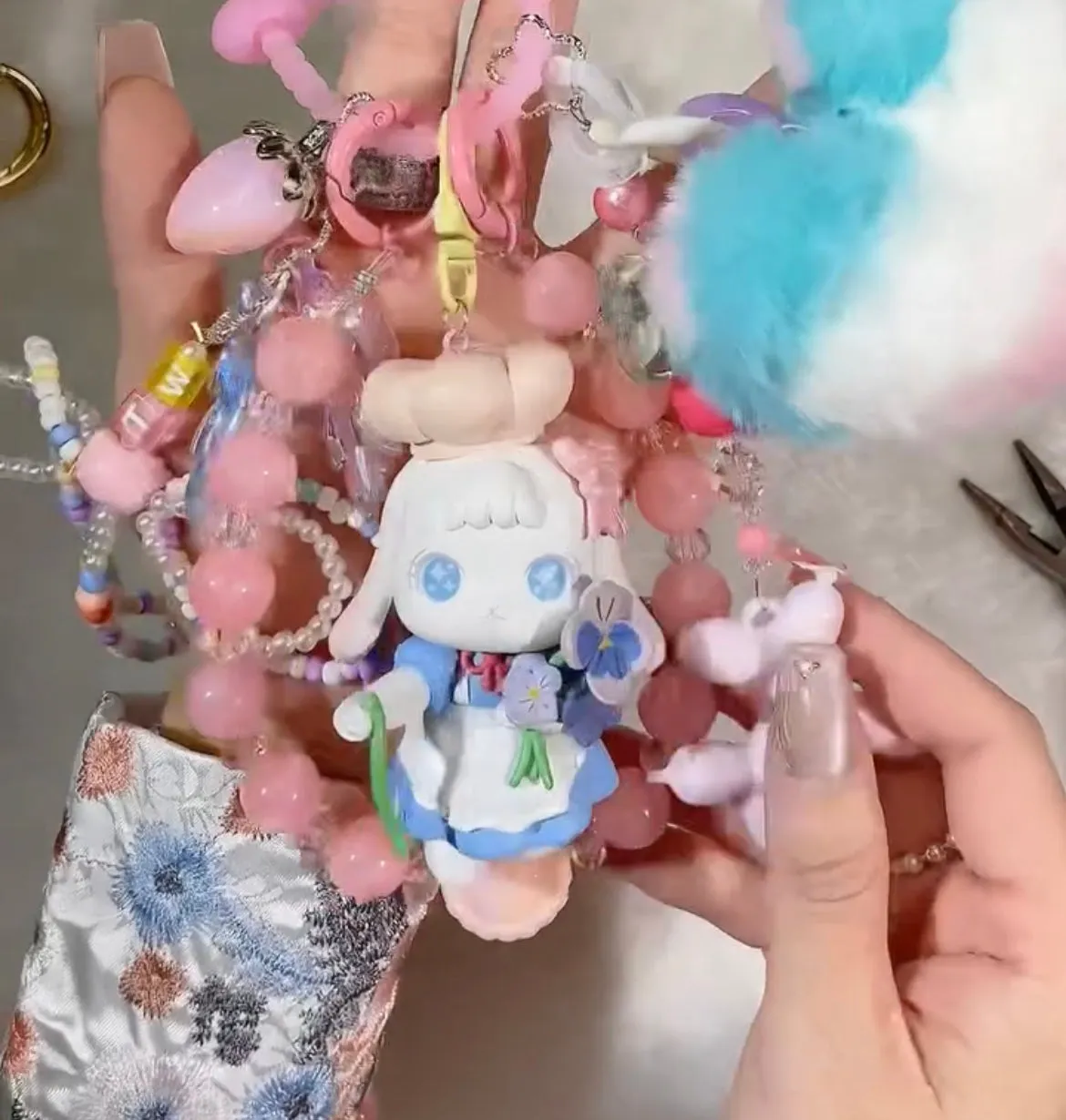 Finished Version Handmade Keyrings Charms for age 15 