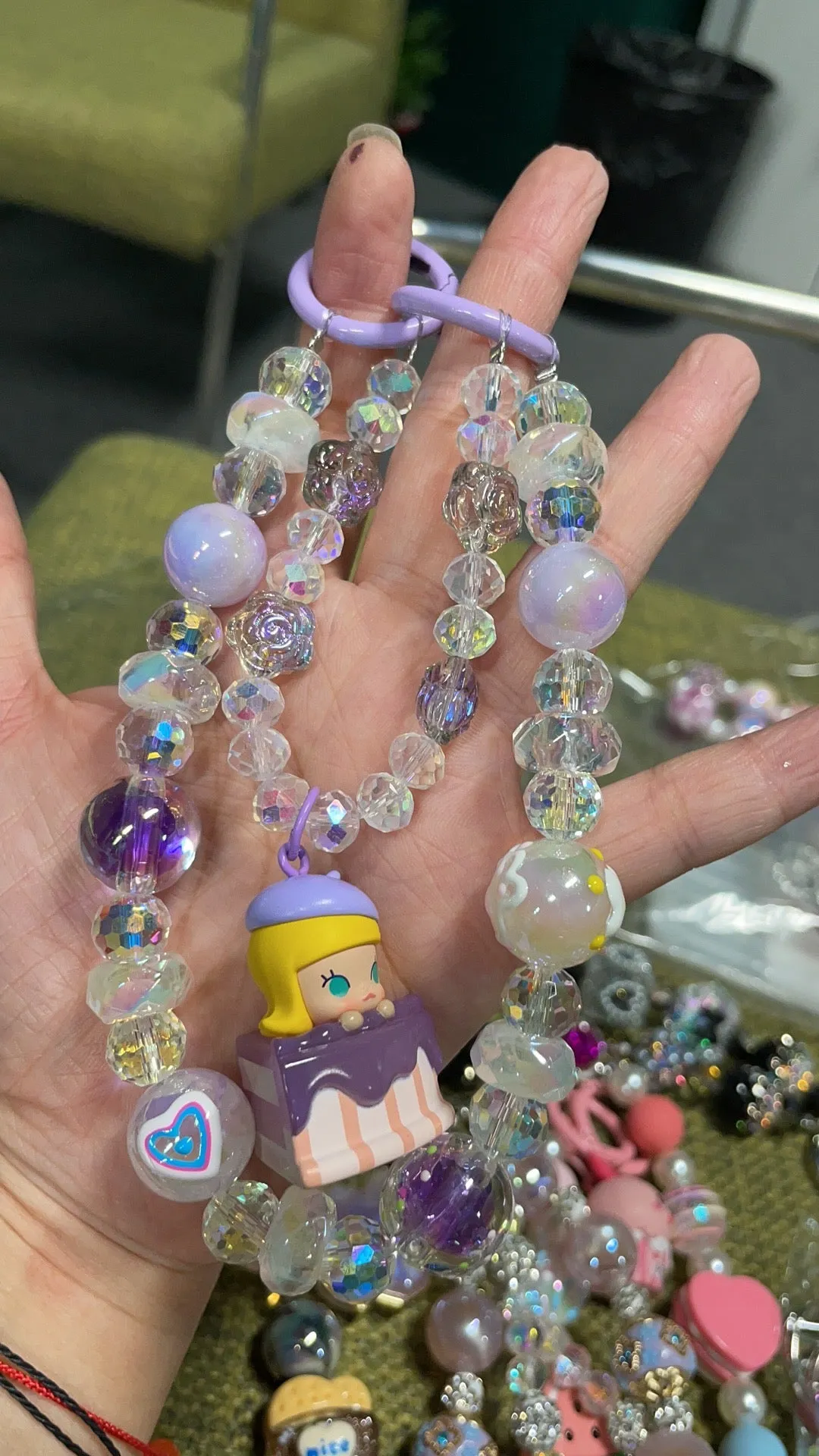 Finished Version Handmade Keyrings Charms for age 15 