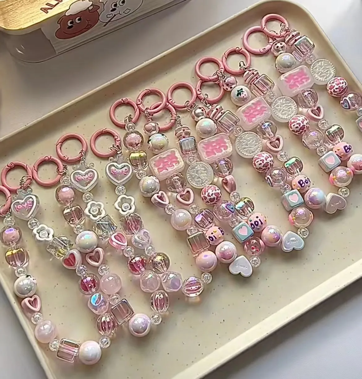 Finished Version Handmade Keyrings Charms for age 15 
