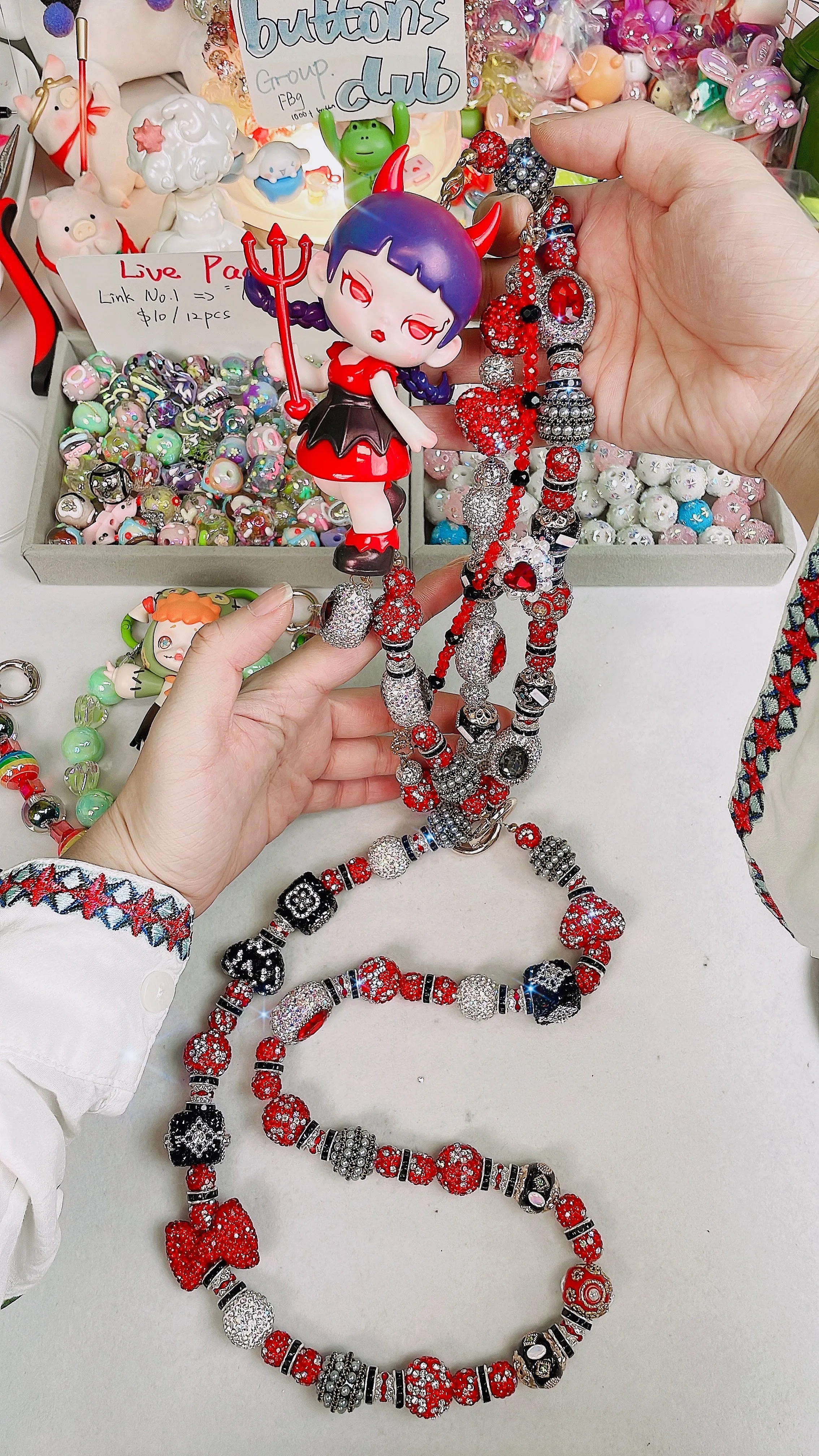 Finished Version Handmade Keyrings Charms for age 15 