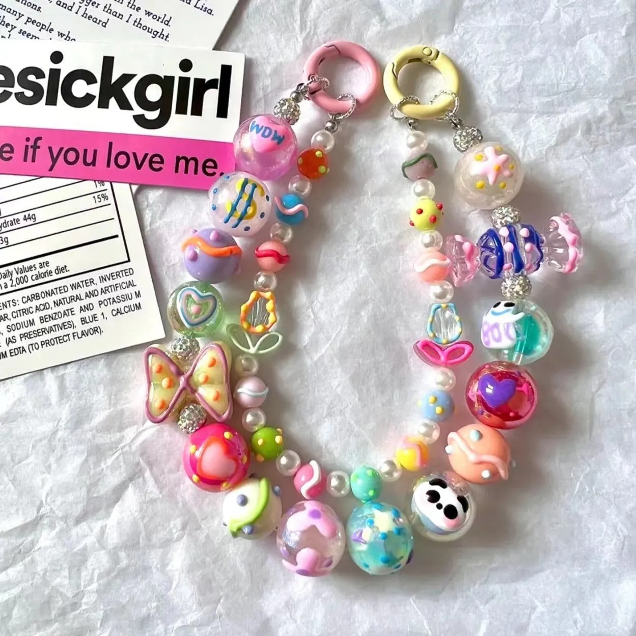 Finished Version Handmade Keyrings Charms for age 15 